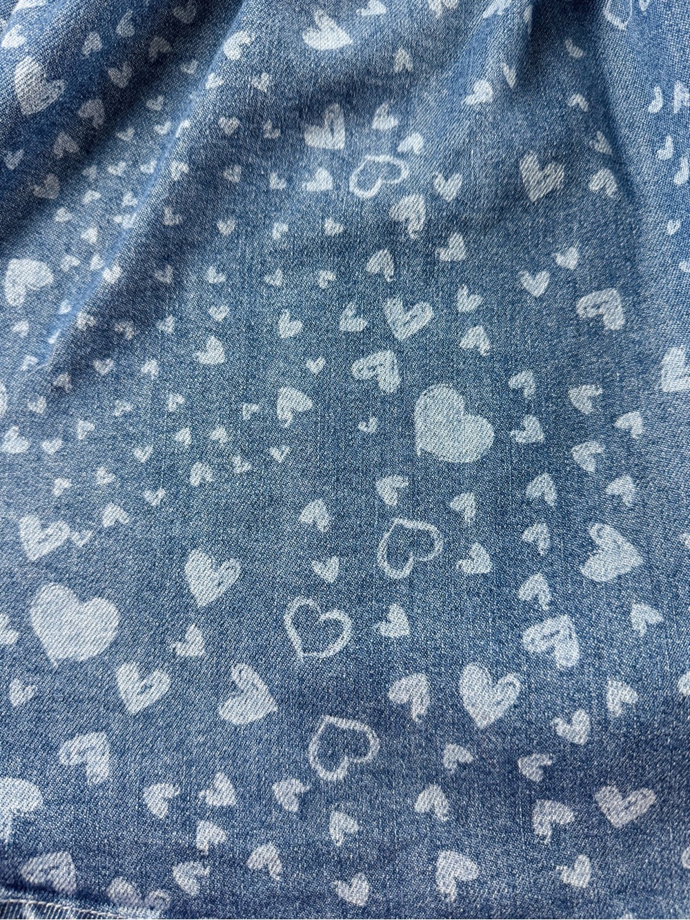 Avec Les Filles Anthropologie Denim BabyDoll Dress with Oversized Bow Detail - Picture 9 of 9